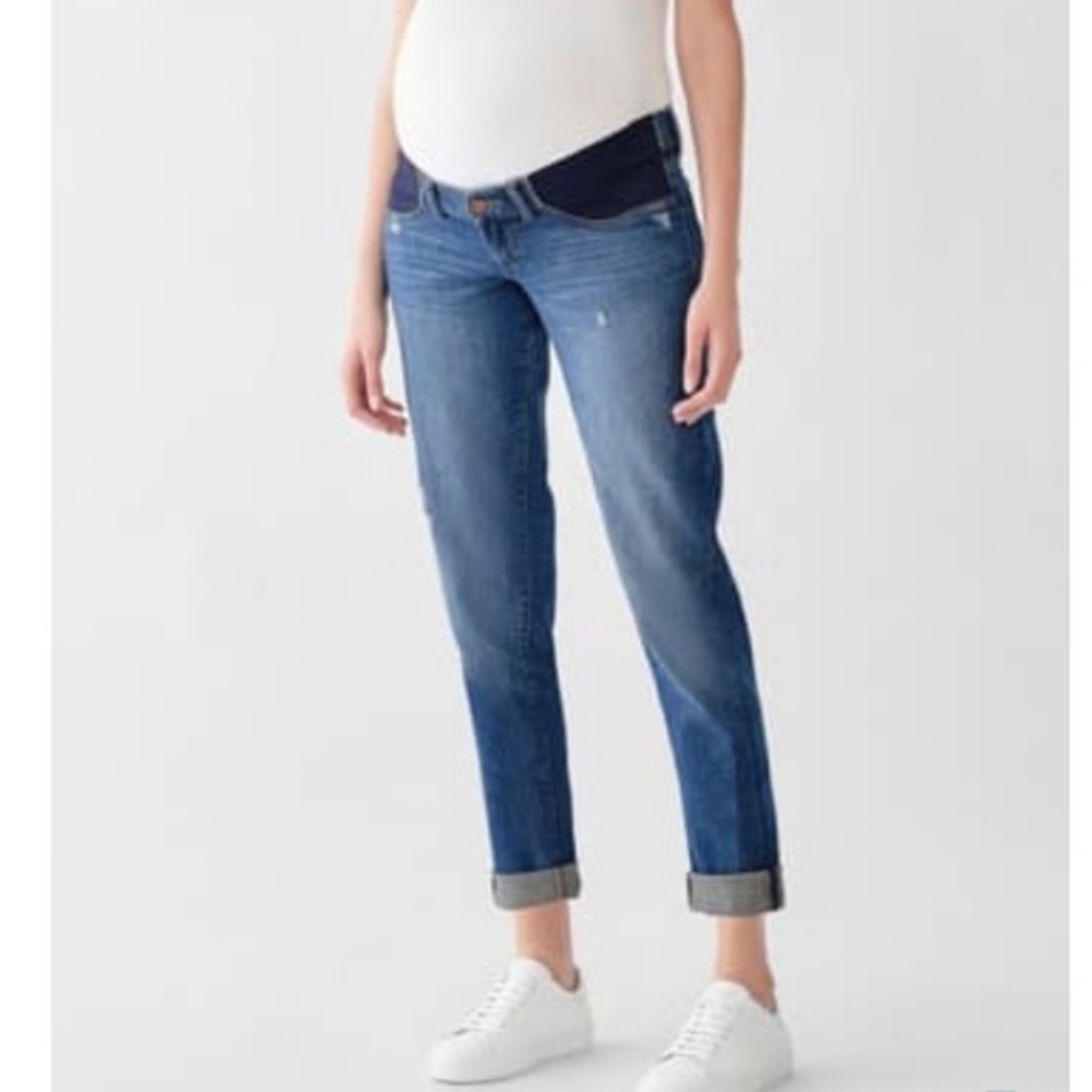 DL1961 Riley Boyfriend Maternity Jeans